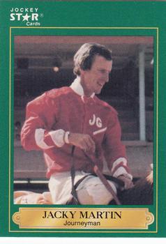 1991 Jockey Star Jockeys #133 Jacky Martin Front